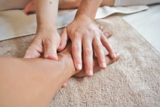 Reflexology Massage illustration
